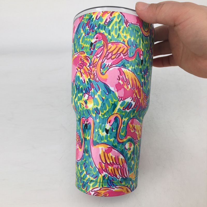 Wine Beer Name - Darmowy srebrny Imię 30oz Duży Kubek