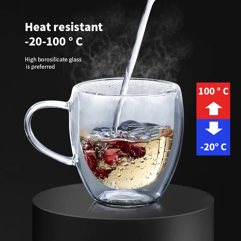 Przezroczyste szkło filiżanka  – Wine Beer Coffee recenzja i cena