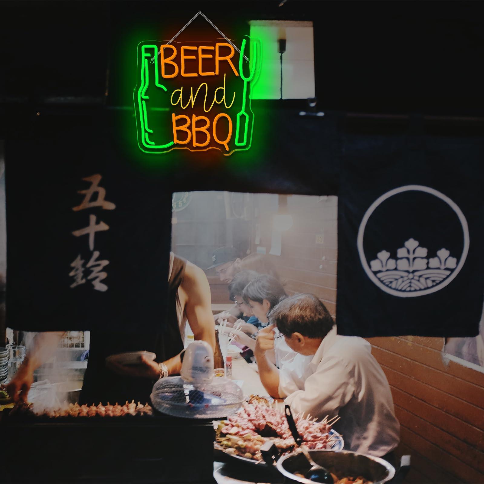 Neonowe szyldy z piwem do deko – Wine Beer Restaurant recenzja i cena
