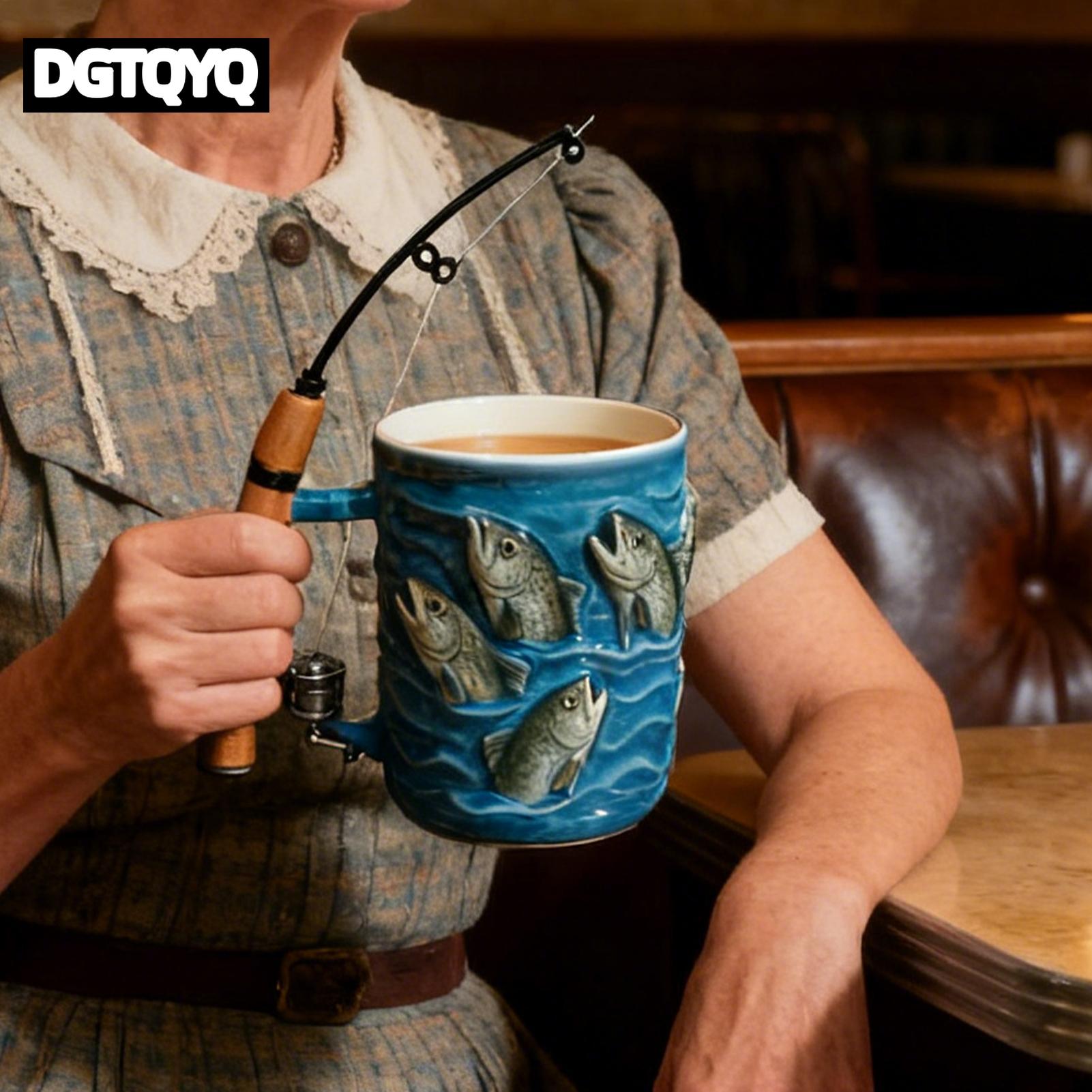 Kubek do kawy z żywicy, ryba 3 – Wine Beer Coffee recenzja i cena