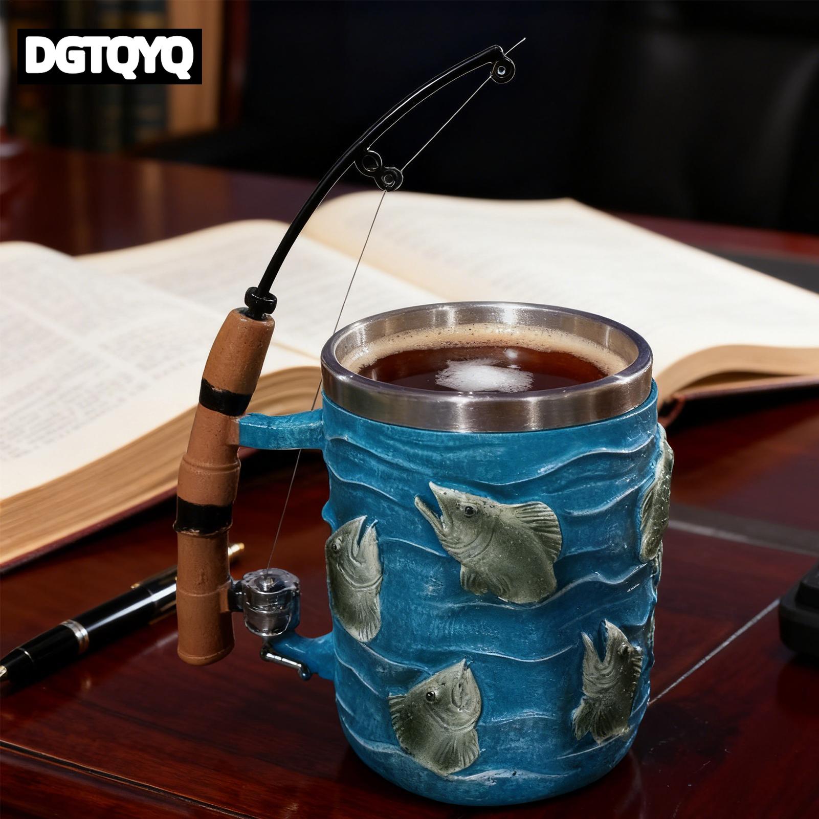 Kubek do kawy z żywicy, ryba 3 – Wine Beer Coffee recenzja i cena